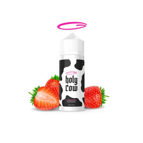 Holy Cow Strawberry Milkshake Flavour Shot 25/120ml