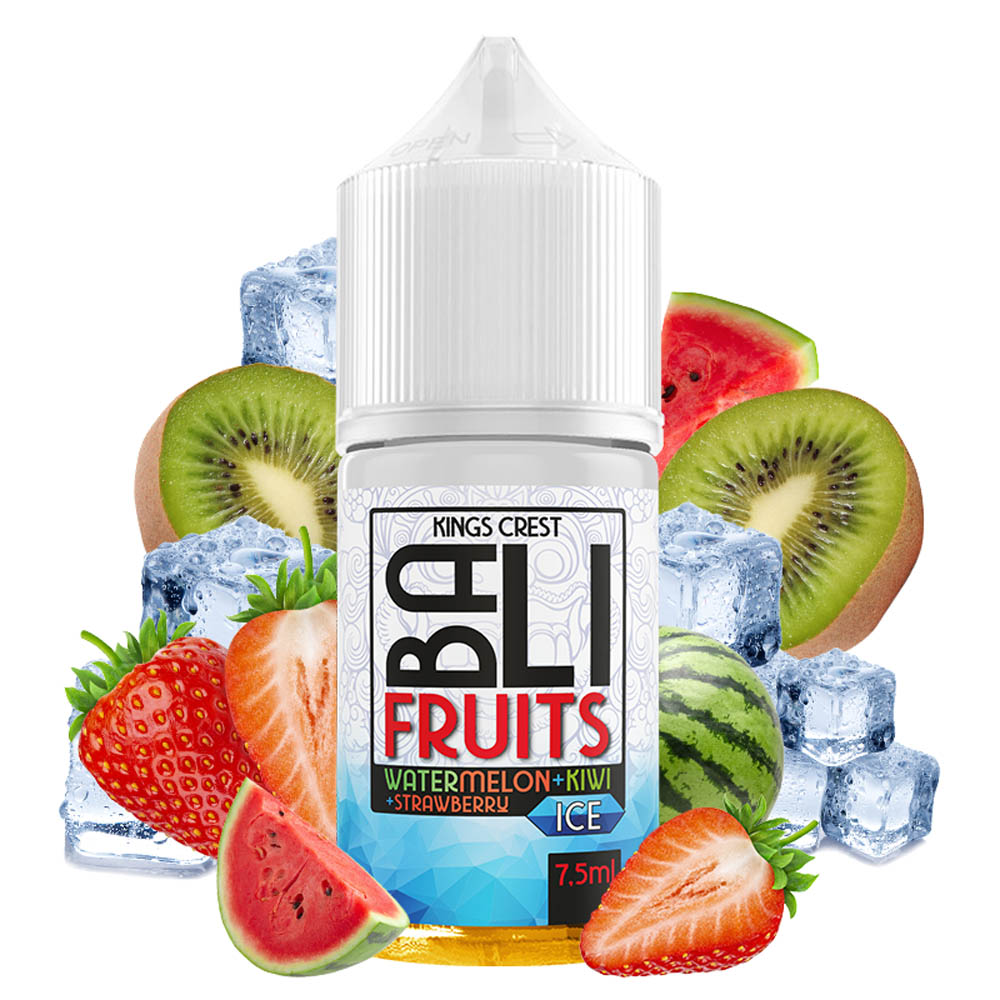 Kings Crest Bali Fruits Ice Watermelon Kiwi Strawberry 7.5ml/30ml Flavorshot