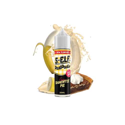 S-Elf Juice Pud Puds Banofee Pie Flavour Shot 20/60ml