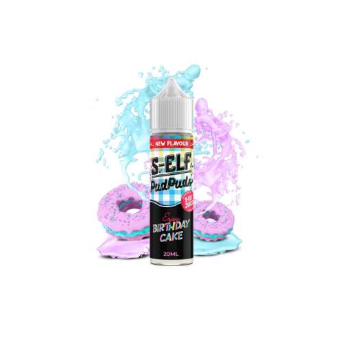 S-Elf Juice Pud Puds Birthday Cake Flavour Shot 20/60ml