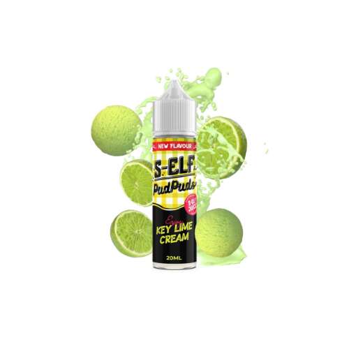S-Elf Juice Pud Puds Keylime Cream Flavour Shot 20/60ml