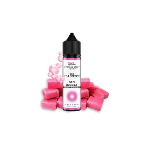 Steam City The Classics Big Bubble Flavour Shot 10/60ml