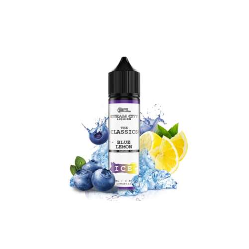 Steam City The Classics Blue Lemon Ice Flavour Shot 10/60ml