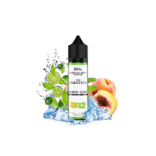 Steam City The Classics Peach Lime Ice Flavour Shot 10/60ml
