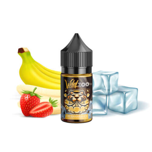 Wild Zoo Flavor Shots – Strawberry Banana Ice 10ml/30ml
