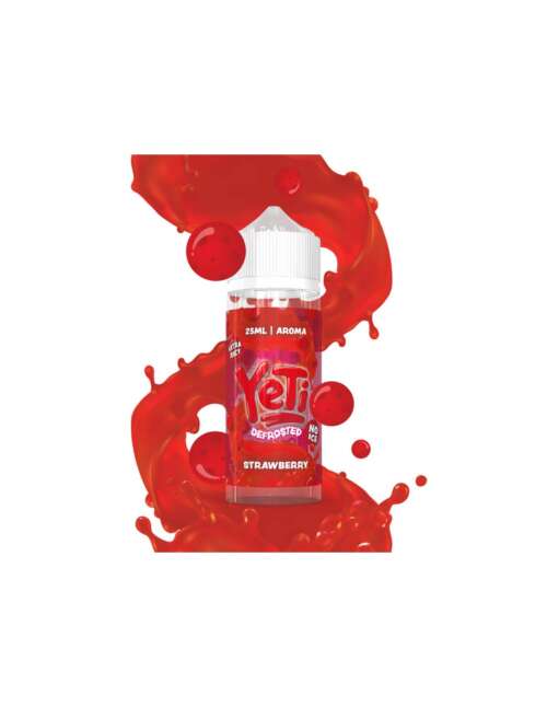 Yeti Defrosted Strawberry Flavour Shot 25/120ml