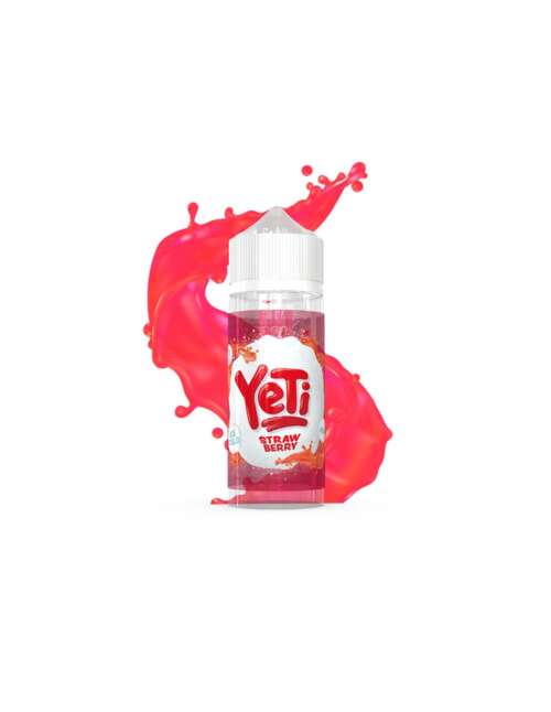 Yeti Iced Strawberry Flavour Shot 25/120ml