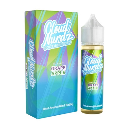 Cloud Nurdz Grape Apple Pod Edition Iced (20ml to 60ml)