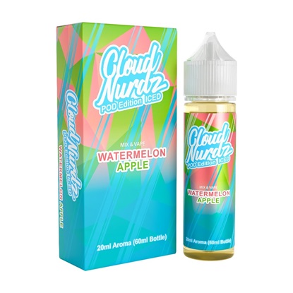 Cloud Nurdz Watermelon Apple Pod Edition Iced 20ml/60ml