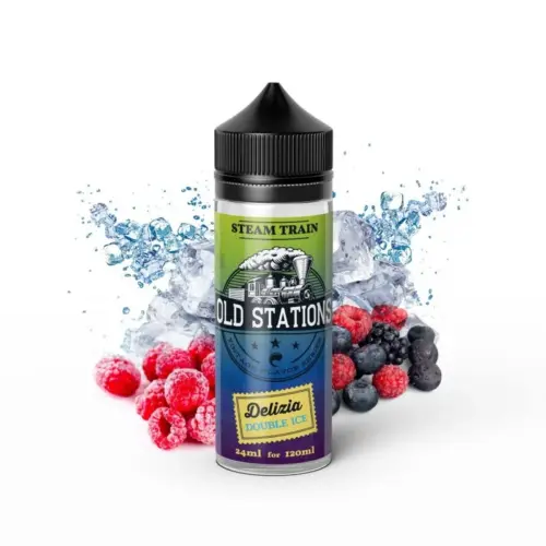 Steam Train Old Stations Delizia Double Ice 24ml/120ml