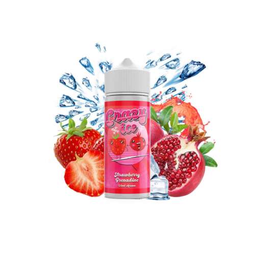 Steam City Crazy Ice Strawberry Grenadine Flavour Shot 20/120ml