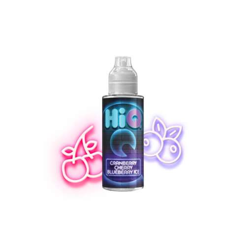 HiQ Cranberry Cherry Blueberry Ice Flavour Shot 20/120ml