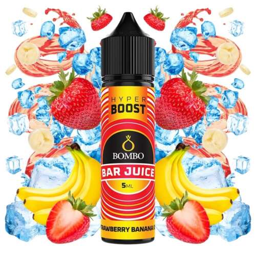 Bombo Bar Juice Hyper Boost Strawberry Banana Ice 5ml/60ml