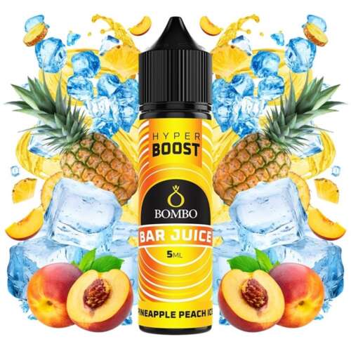 Bombo Bar Juice Hyper Boost Pineapple Peach Ice 5ml/60ml