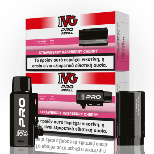 IVG Pro Refill Strawberry Raspberry Cherry 20mg 2ml + 10ml