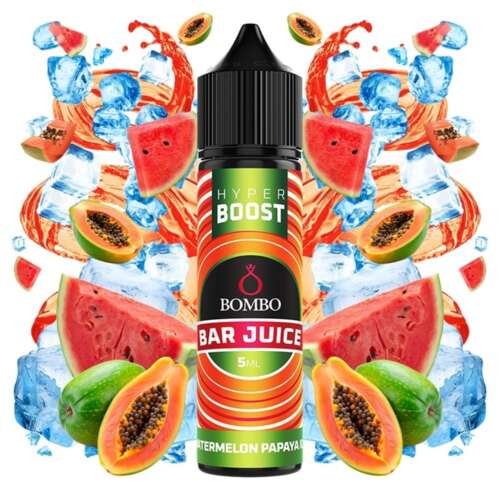 Bombo Bar Juice Hyper Boost Watermelon Papaya Ice 5ml/60ml