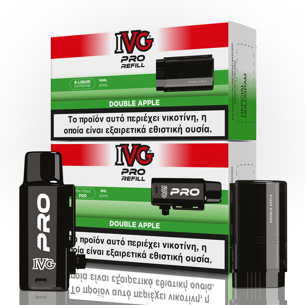 IVG Pro Refill Double Apple 20mg 2ml + 10ml