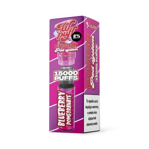 Liquideo Wpuff Starter Kit 10+2ml Blueberry Pomegranate