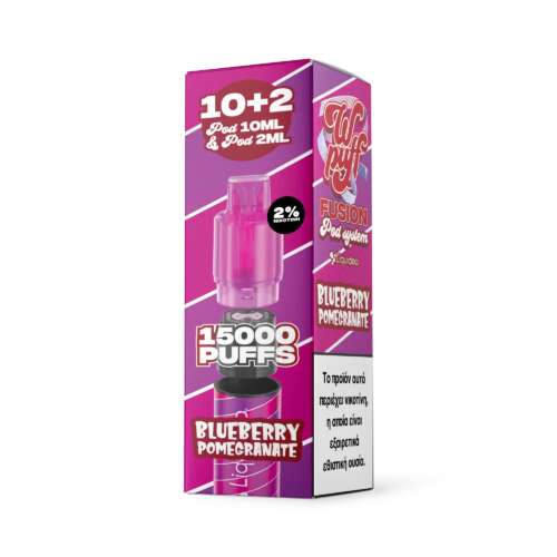 Liquideo Wpuff Refill Pod 10+2ml Blueberry Pomegranate