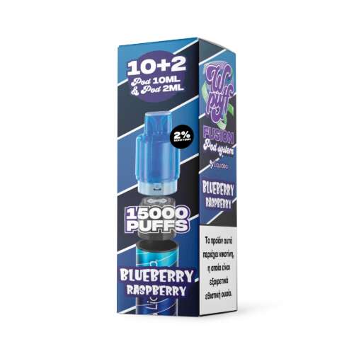 Liquideo Wpuff Refill Pod 10+2ml Blueberry Raspberry