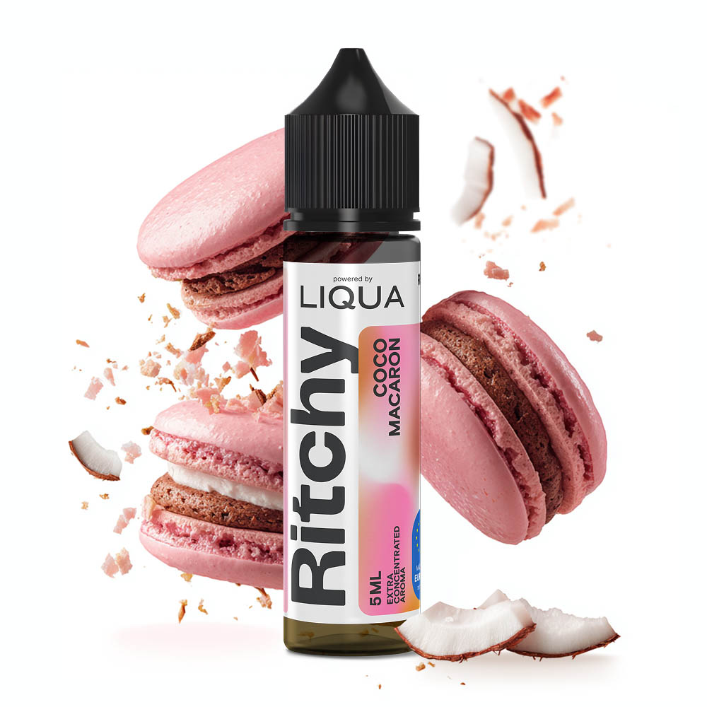Ritchy by Liqua Vanilla Coco Macaroon 5ml/60ml FS