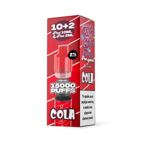 Liquideo Wpuff Refill Pod 10+2ml Cola