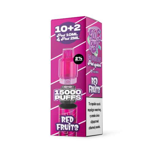 Liquideo Wpuff Refill Pod 10+2ml Red Fruits