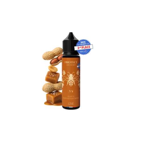 Protect Peanuts Salted Butter Caramel Flavour Shot 12/60ml