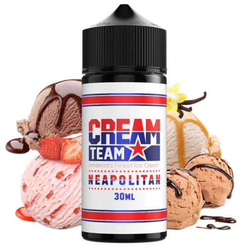 Kings Crest Cream Team Neapolitan 30ml/120ml Flavorshot